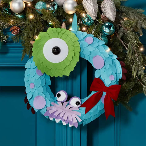 Monsters Inc Wreath (Ex Disney Stock) - RRP £27.00