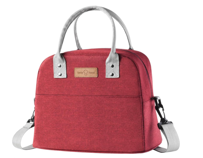 Red Zxglxinyao 9ltr Lunch Bag for Women Men, Insulated Lunch Box Adult - RRP £8.99